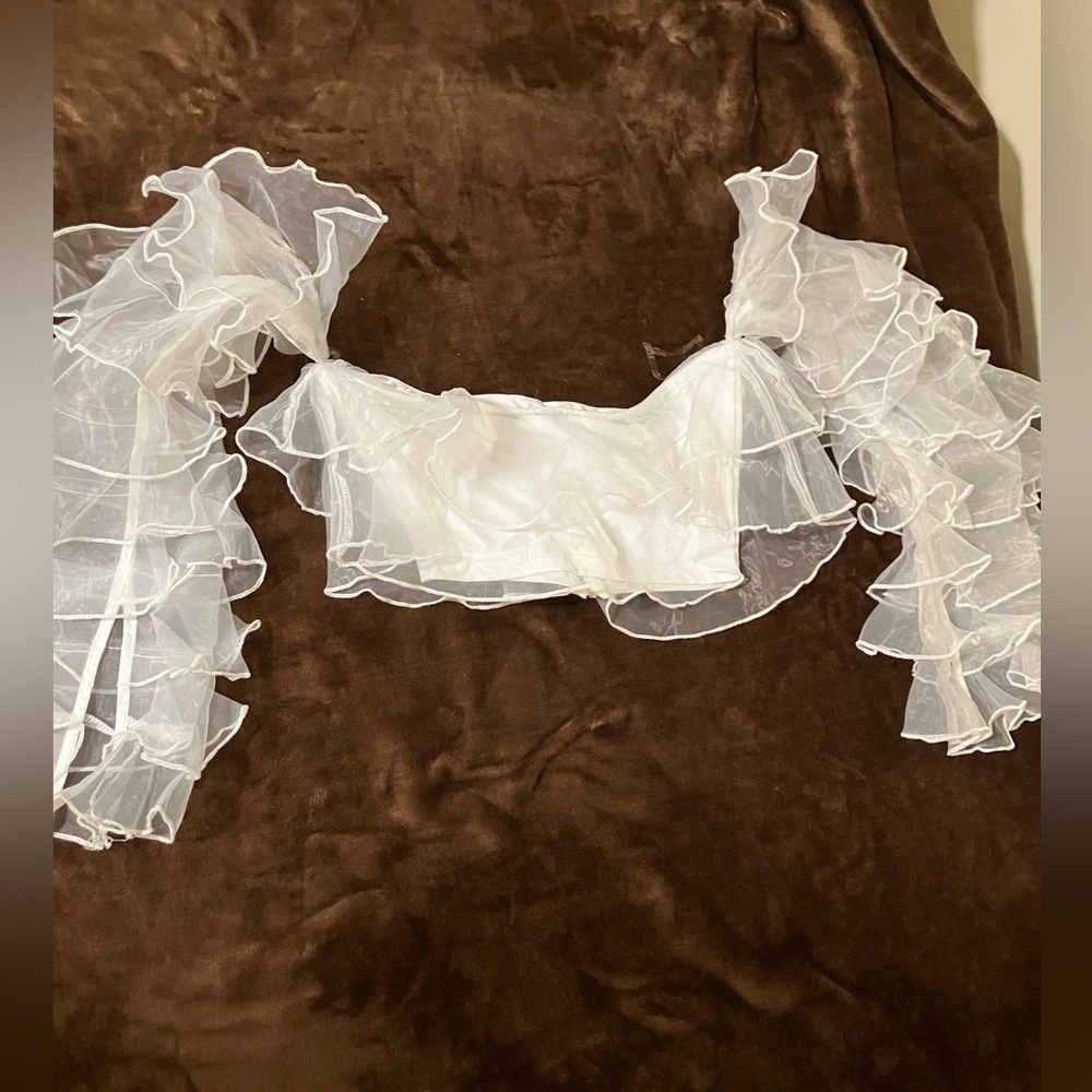 Ruffled Crop top
